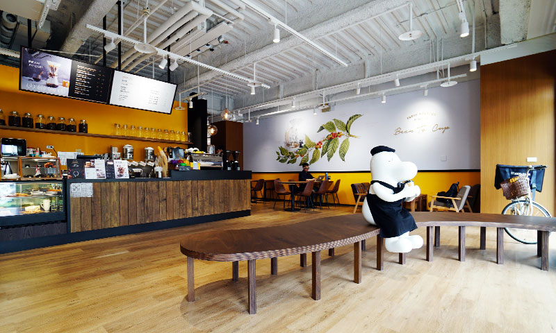咖啡店店面設計-歐也空間設計