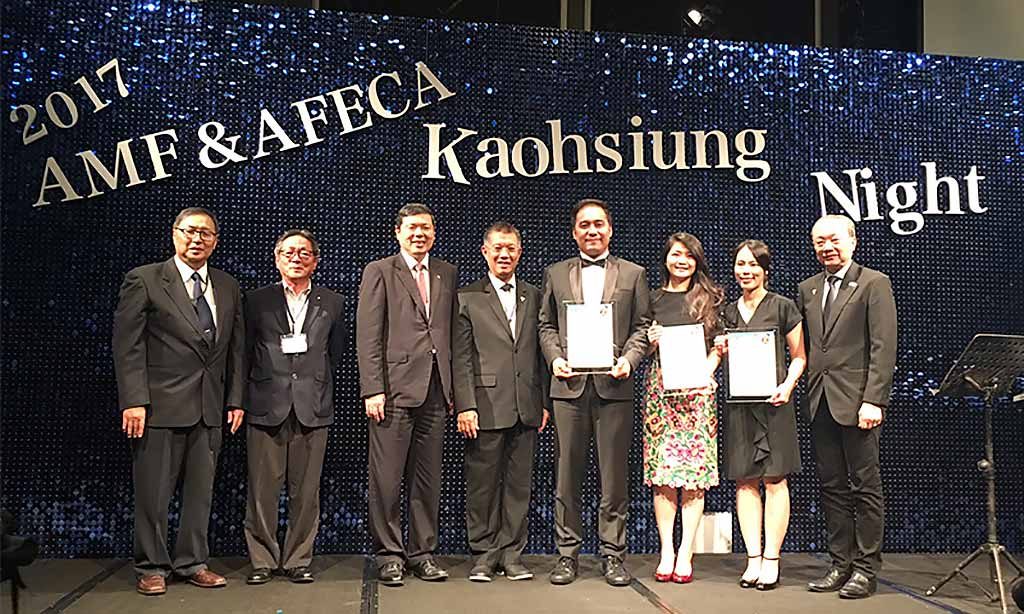 歐立利榮獲亞洲展覽會議協會聯盟（AFECA）傑出青年人才獎